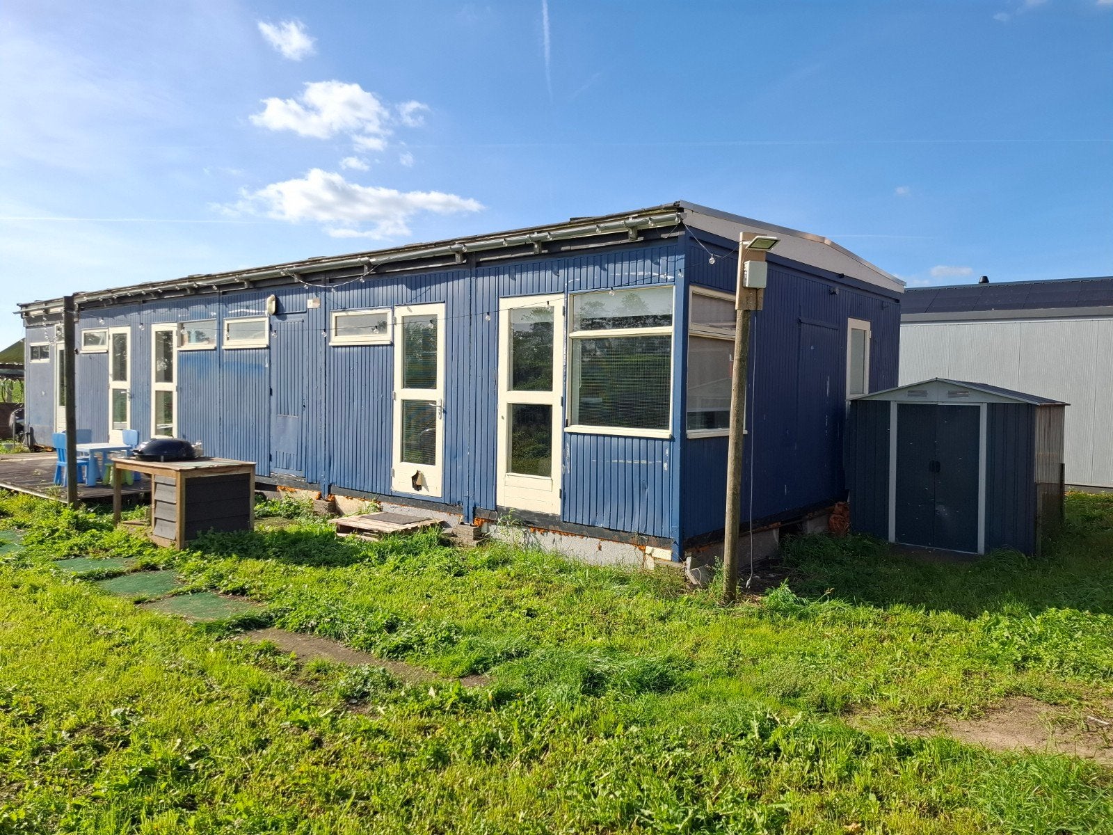 Woonunit 93 m2 gasloos te koop, Ophalen, Gebruikt