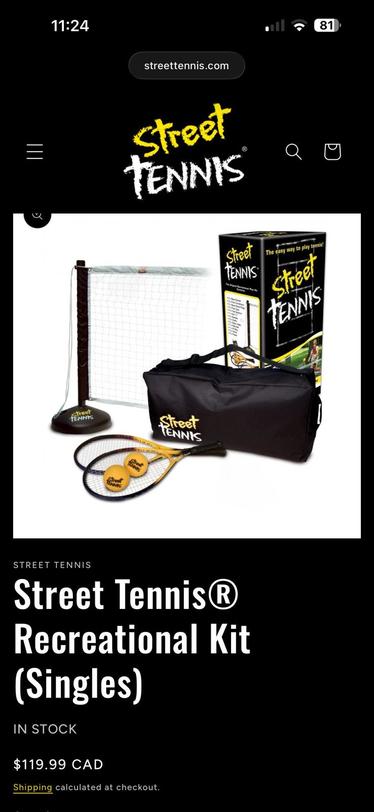 Street tennis set nieuw tennisracket tennisnet, Sport en Fitness, Tennis, Overige merken, L00, Nieuw, Ophalen of Verzenden