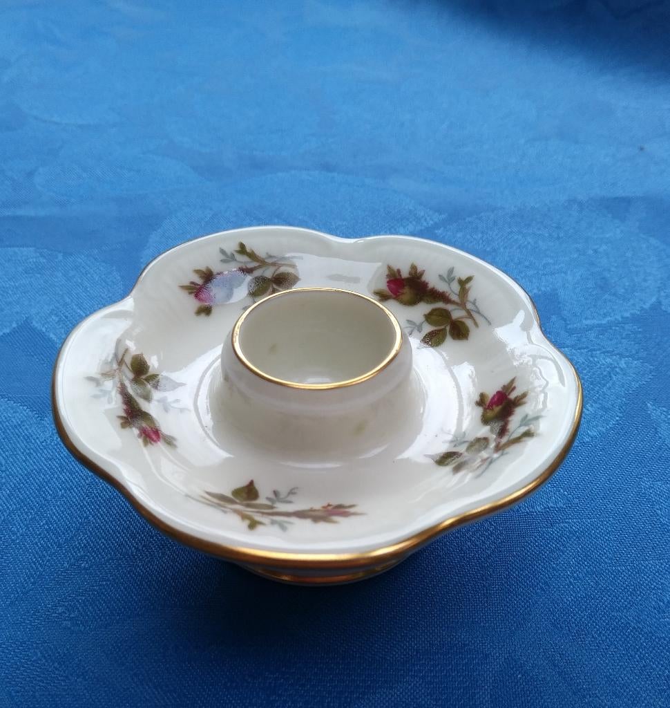 1-pits KANDELAARTJE 3 cm hoog, ROSENTHAL 'Classic Rose', Overige materialen, Ophalen of Verzenden, Zo goed als nieuw, Crème
