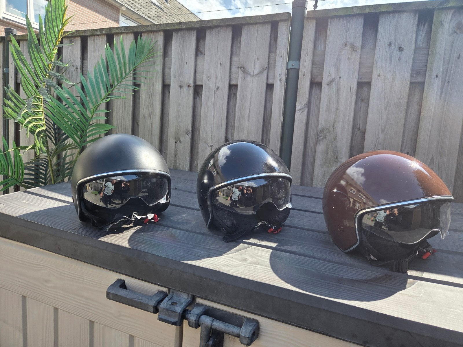 Helm maat L naar vallen best klein, Ophalen of Verzenden