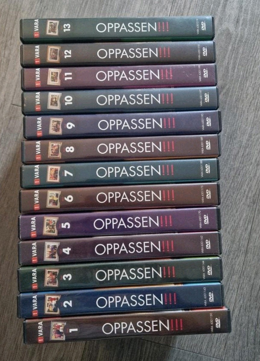 Oppassen!!! Complete serie (seizoen 1-13) op DVD, Gebruikt, Alle leeftijden, Komedie, Complete serie
