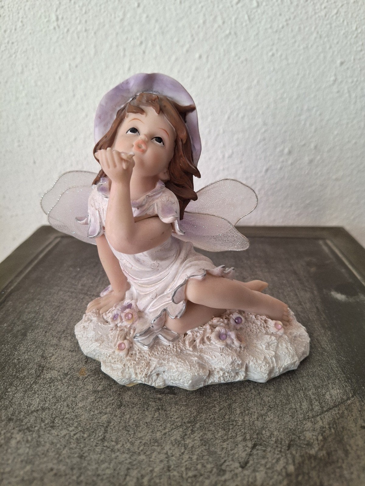 Schattig Elfje Beeldje - Fantasy Decoratie, Ophalen of Verzenden, Gebruikt, Fantasy