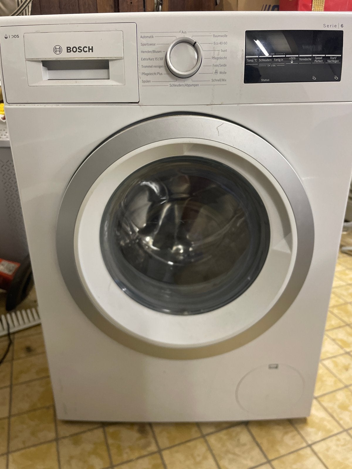 Bosch Serie 6 WAU28S70 wasmachine - 1400 toeren, Witgoed en Apparatuur, Wasmachines, Ophalen, Gebruikt, 85 tot 90 cm, 1200 tot 1600 toeren