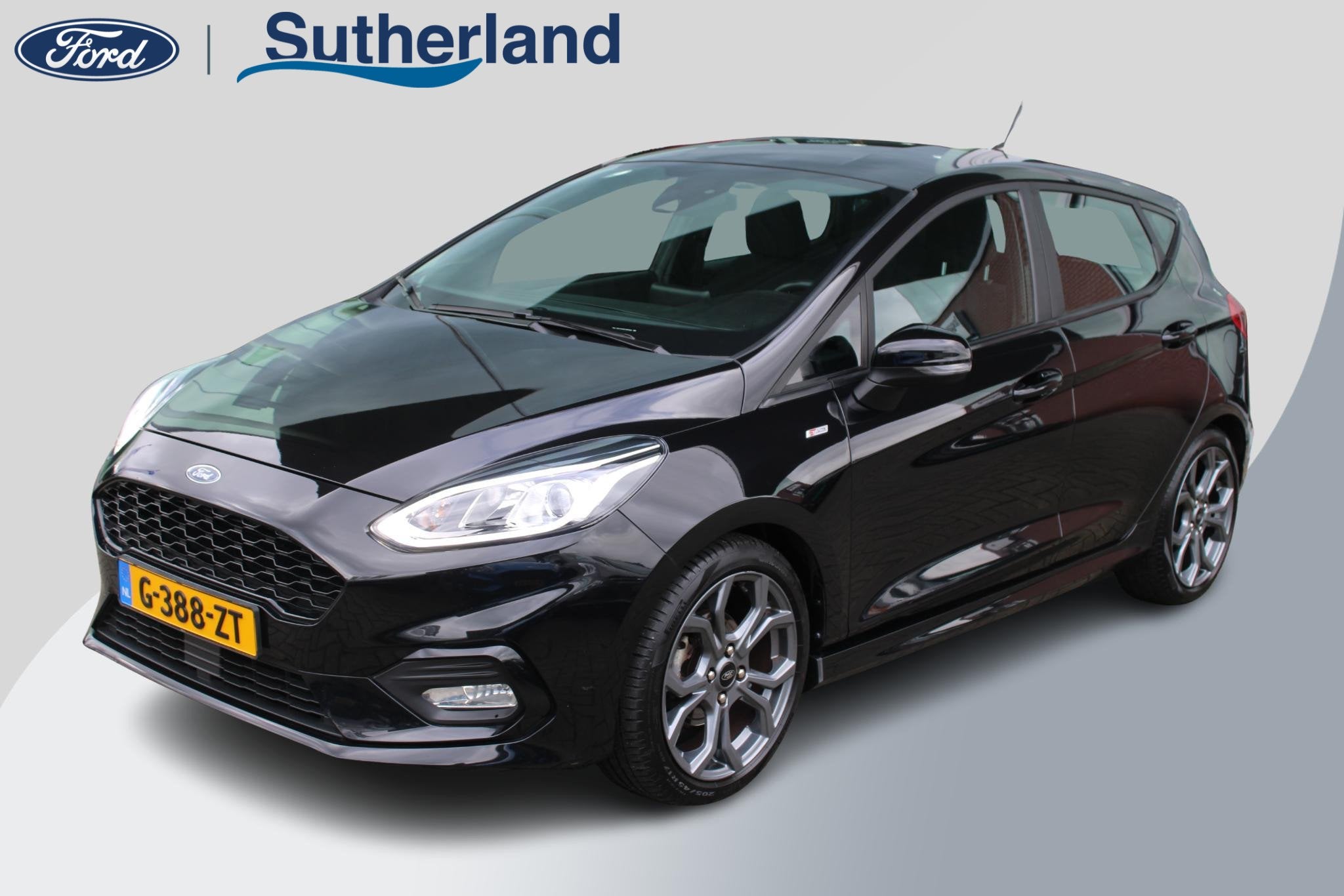 Ford Fiesta 1.0 EcoBoost ST-Line | Cruise Control | DAB | Cl, Voorwielaandrijving, Stof, Gebruikt, 1064 kg