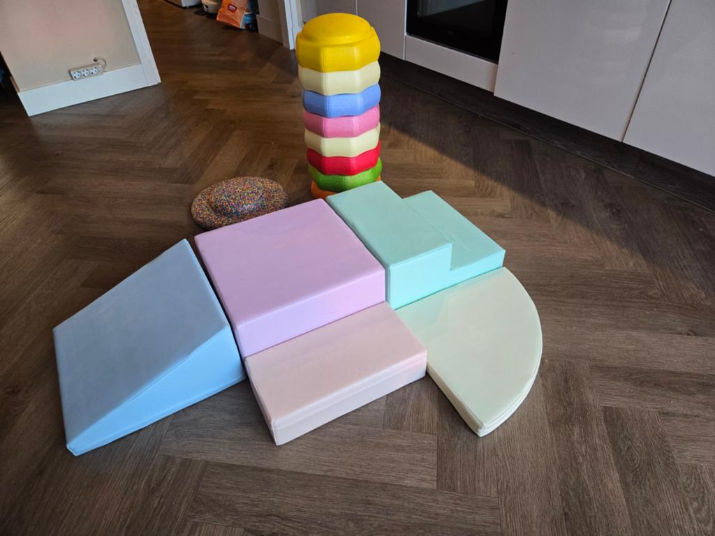 Montessori Softplay Set & Sensorisch Speelgoed, Ophalen of Verzenden, Bouwen