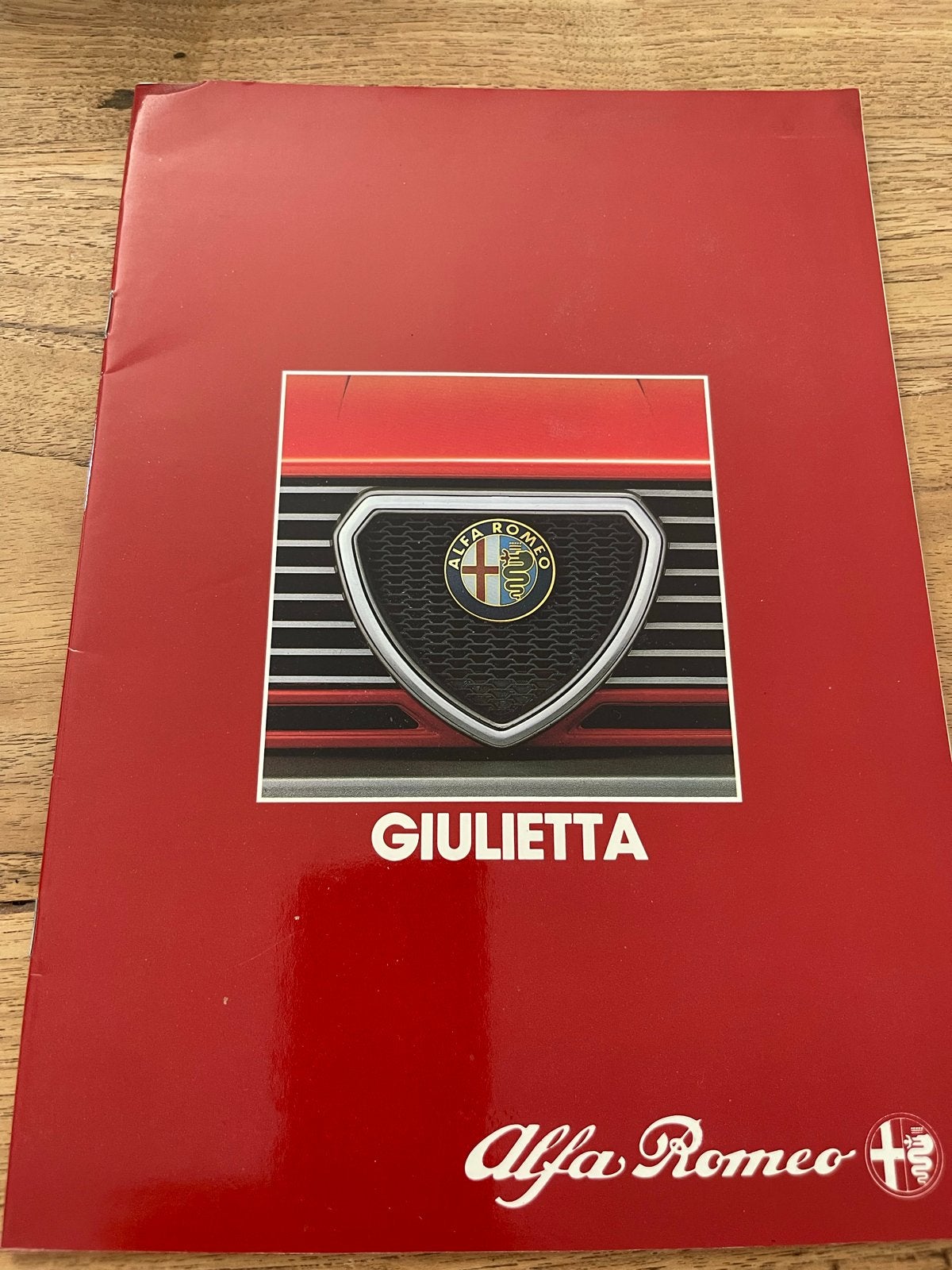 Alfa Romeo Giulietta Verkoopbrochure - Origineel, Ophalen of Verzenden, Zo goed als nieuw, Alfa Romeo