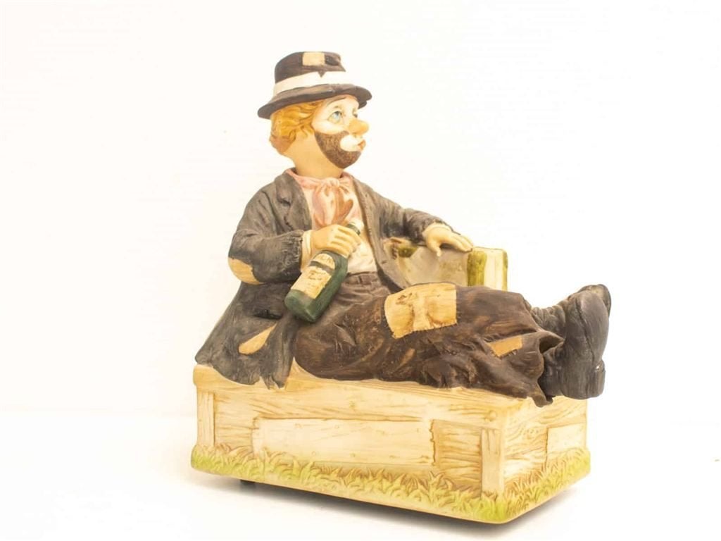 Vintager muziek doos 22750, Muziek en Instrumenten, Blaasinstrumenten | Didgeridoos, Ophalen of Verzenden, Gebruikt