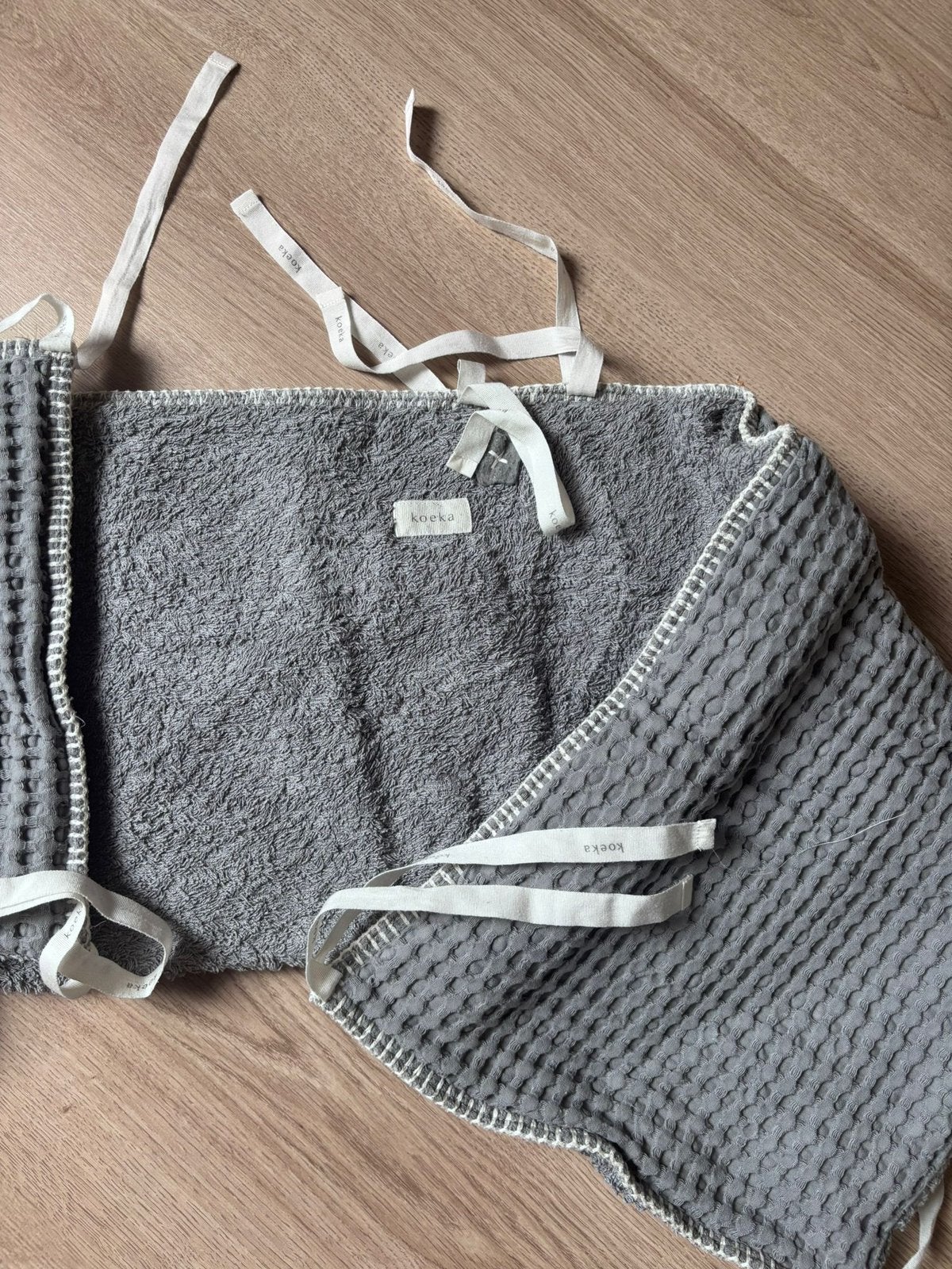Koeka boxbumper wafel grey - Zo goed als nieuw, Kinderen en Baby's, Ophalen of Verzenden, Zo goed als nieuw
