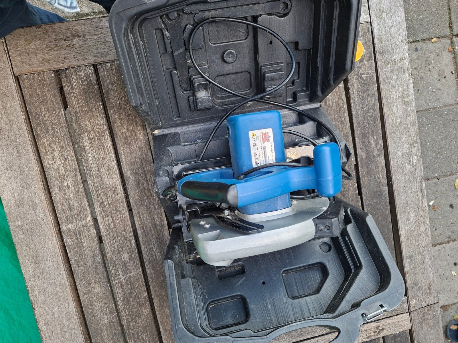 Cirkel zaag, Ophalen, Gebruikt, 1200 watt of meer, 70 mm of meer
