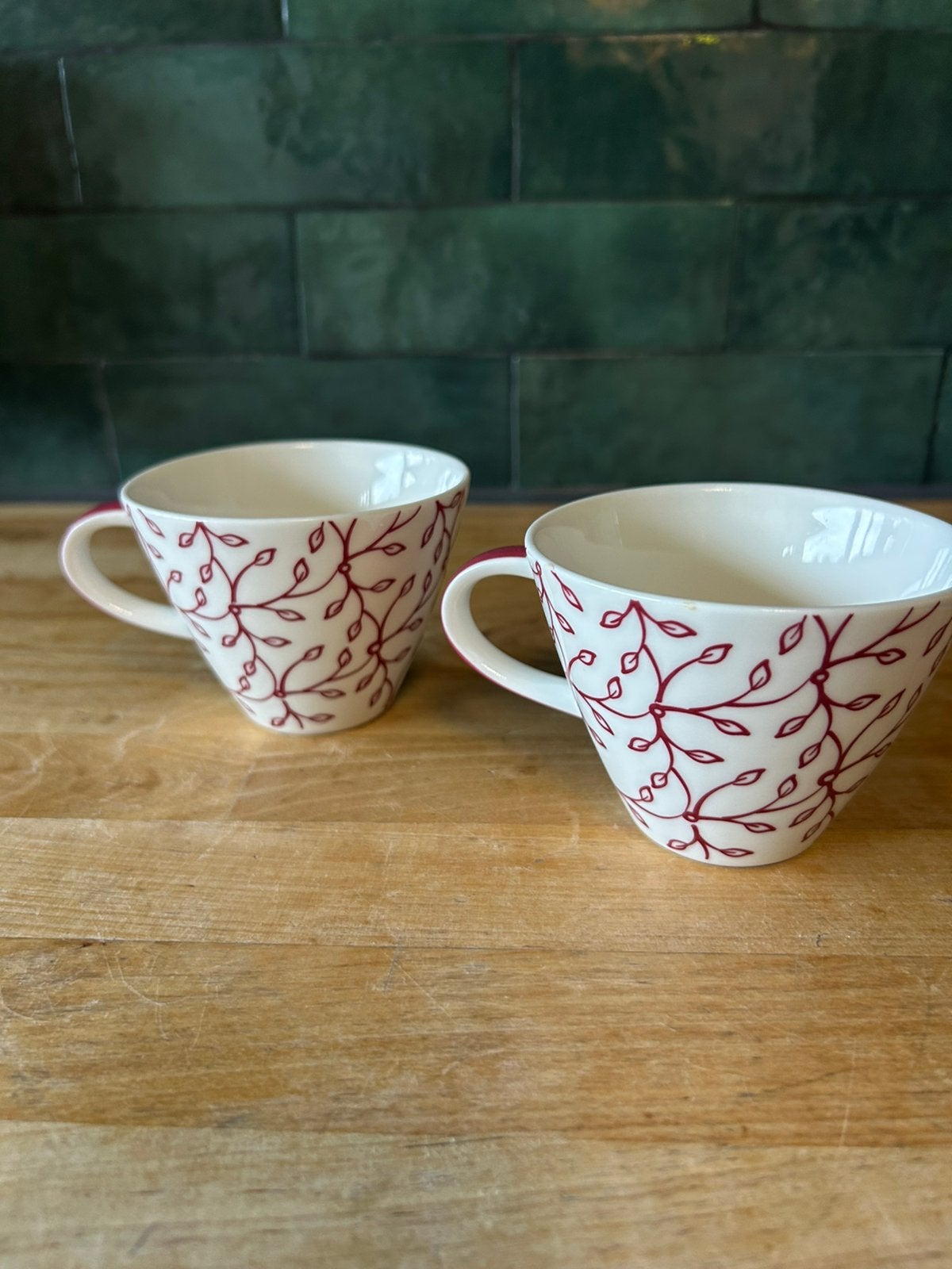 Villeroy en boch koffie kopjes, Villeroy & Boch, Ophalen of Verzenden, Zo goed als nieuw, Overige stijlen