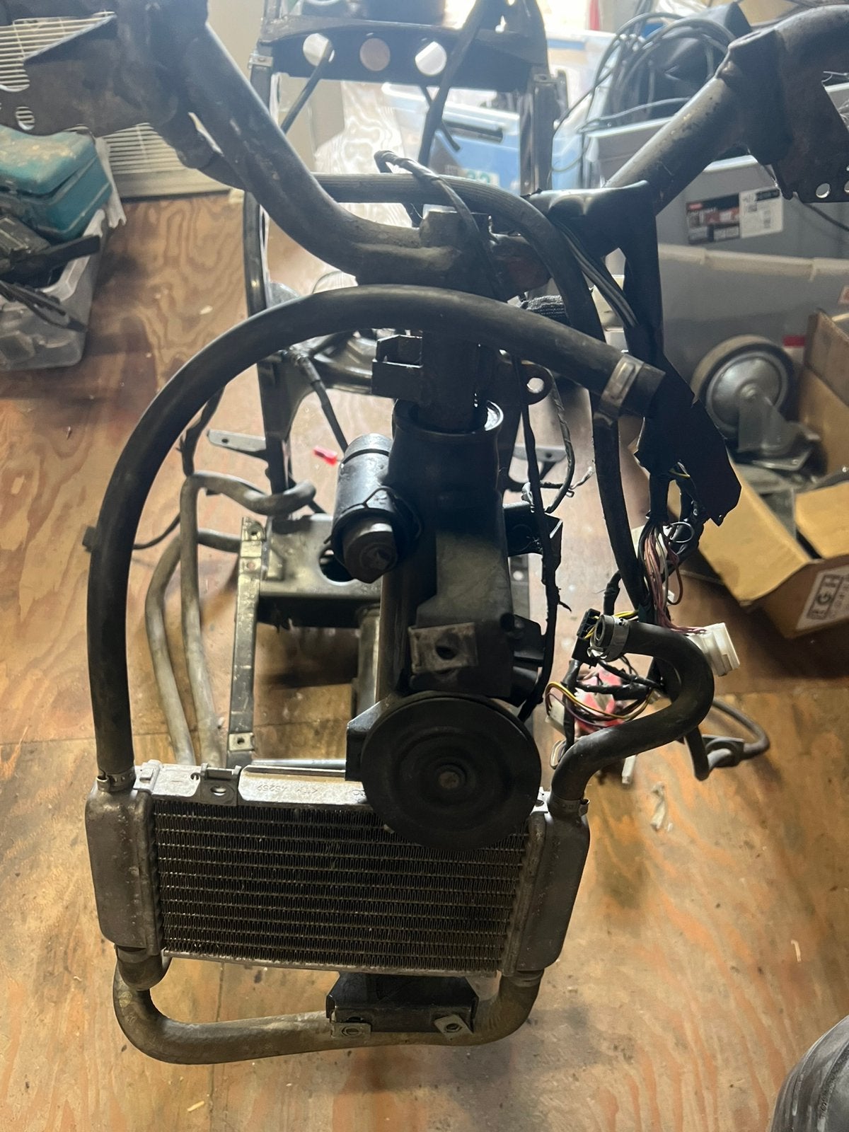 Origineel zip sp h20 frame met papieren, Ophalen, Piaggio, Frame, Piaggio