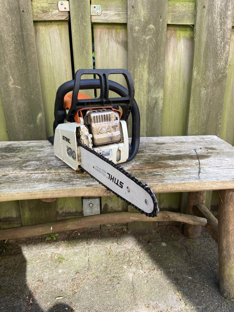 kettingzaag motorzaag Stihl MS170, Ophalen, Gebruikt, Overige soorten, Stihl