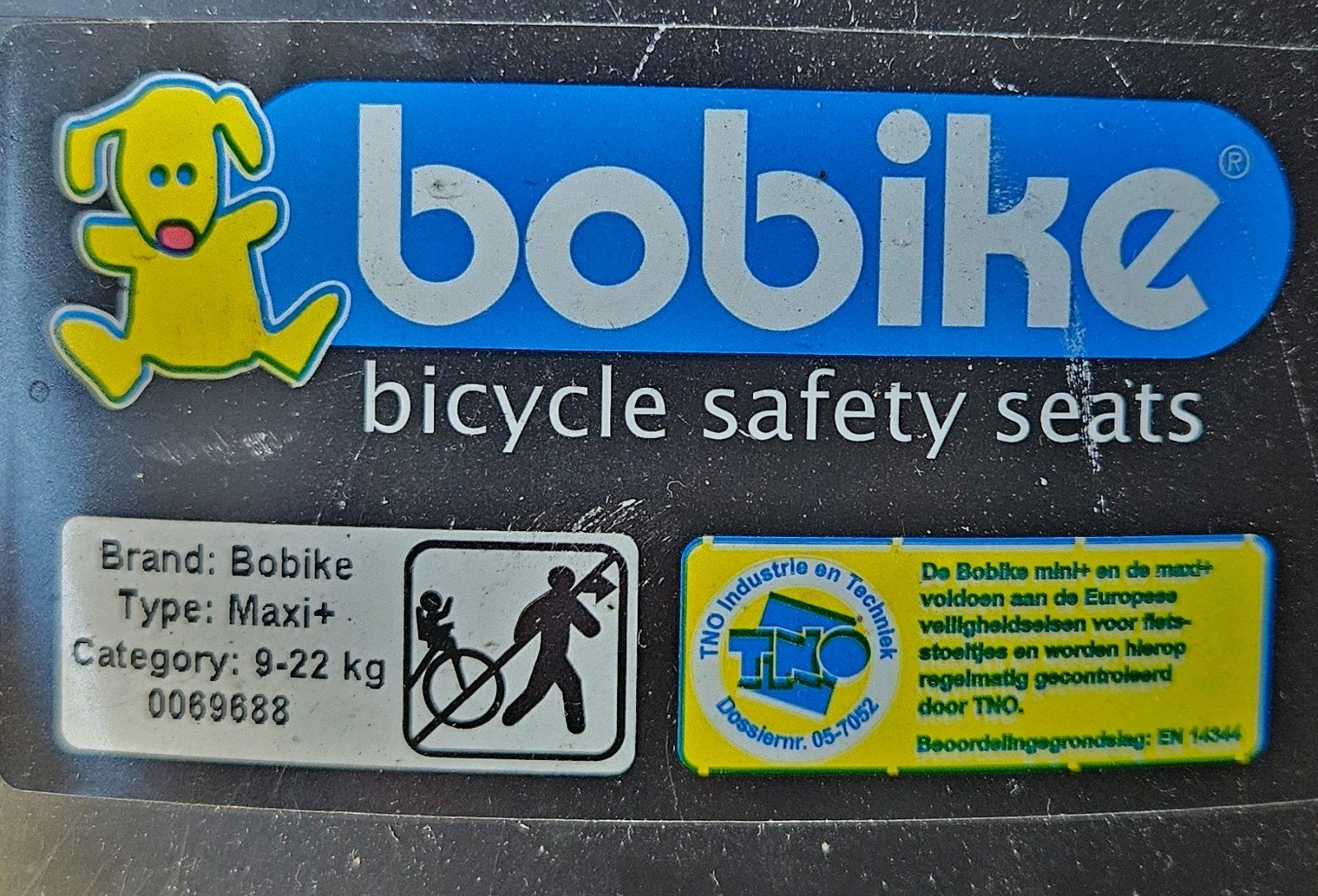 Bobike Maxi+ fietszitje, Ophalen, Achterzitje, 9 t/m 36 kg, Bobike