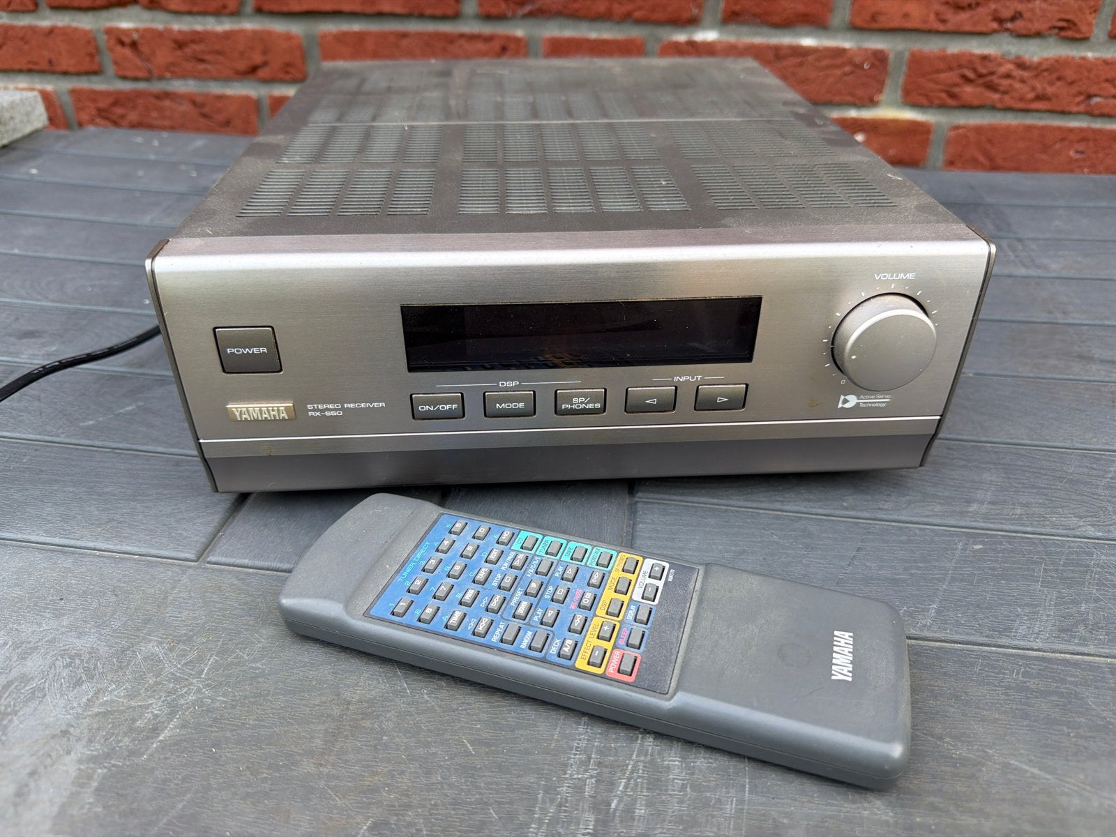 Yamaha RX-S50 Stereo Receiver met afstandsbediening, Ophalen, Gebruikt, Yamaha, 60 tot 120 watt
