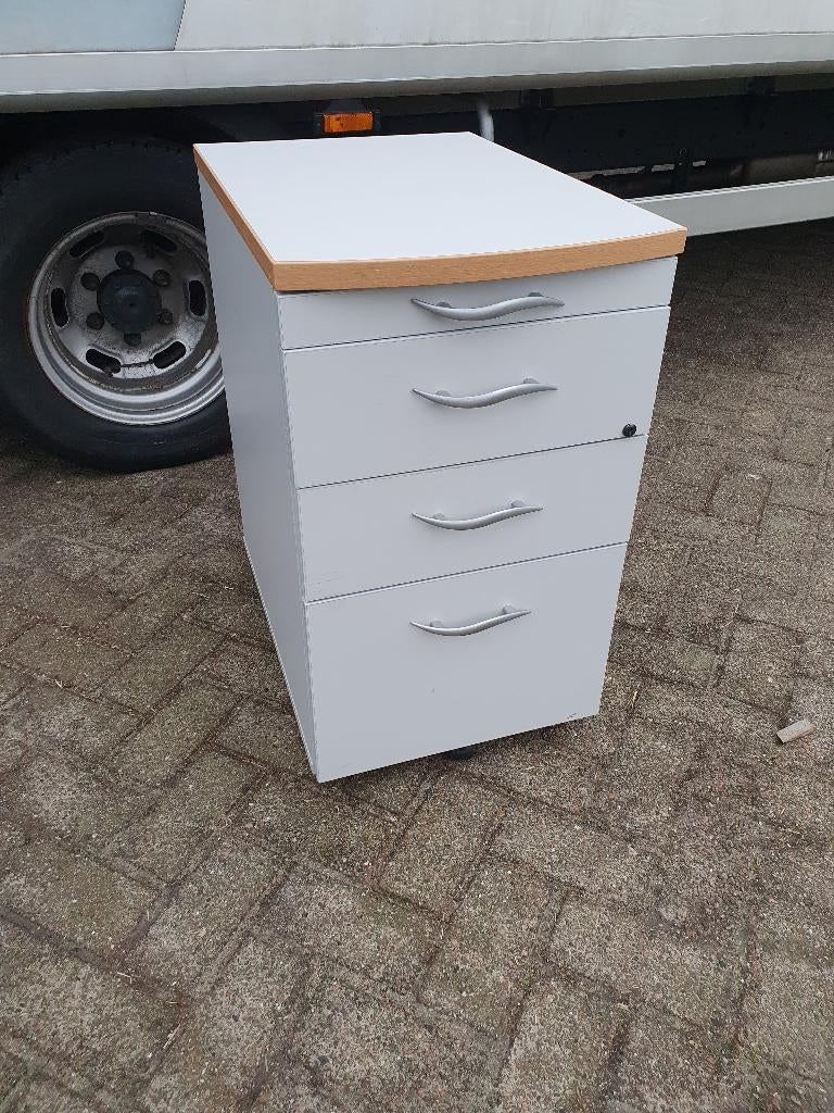 Standcontainer/ hoog ladeblok 4 lades, Ophalen, Minder dan 50 cm, VST, Zo goed als nieuw