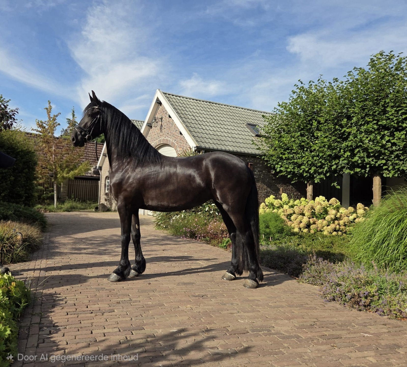 3 jarige friese merries te koop, Dieren en Toebehoren, Paarden, Merrie