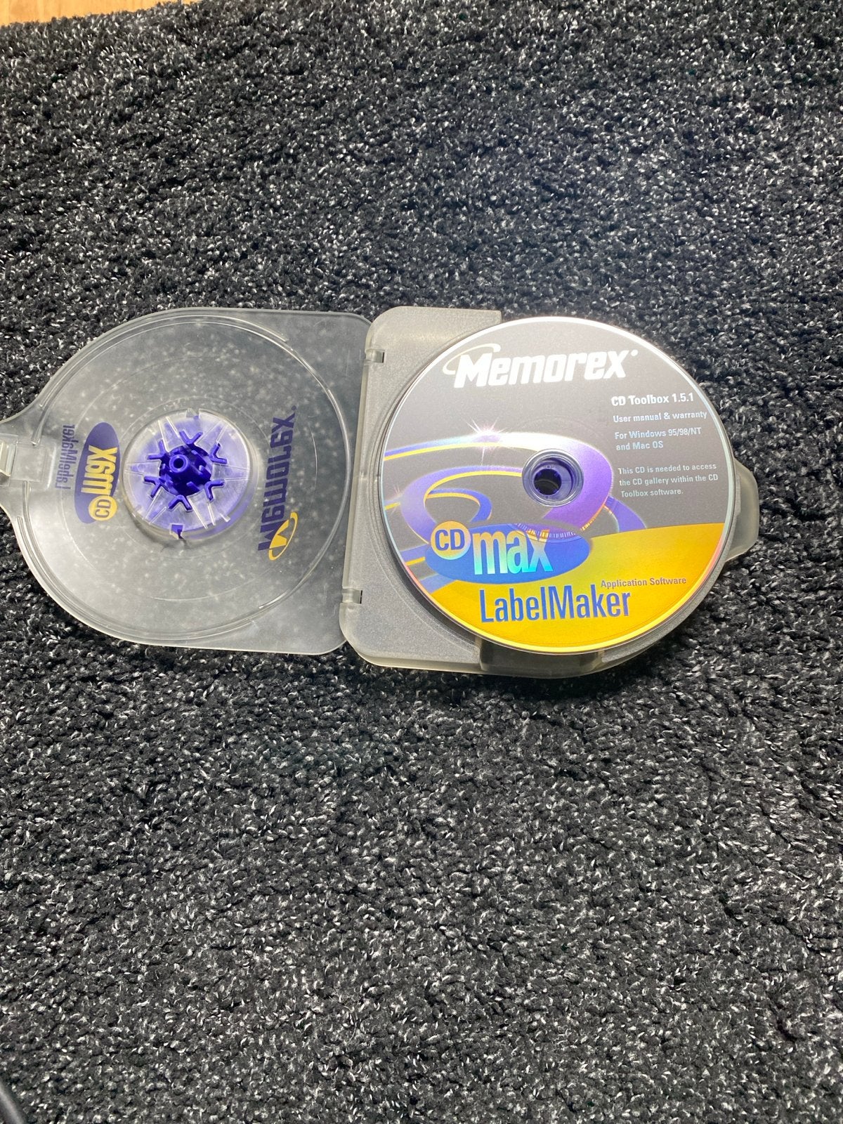 Memorex CD max LabelMaker Software (Windows/MacOS), Ophalen of Verzenden, Gebruikt, Windows