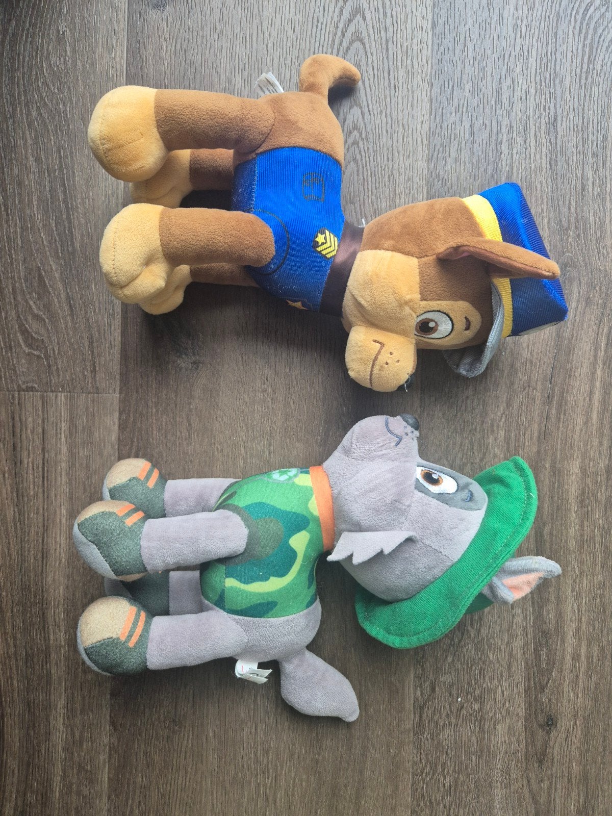 Paw Patrol Knuffels - Chase & Rocky, Ophalen