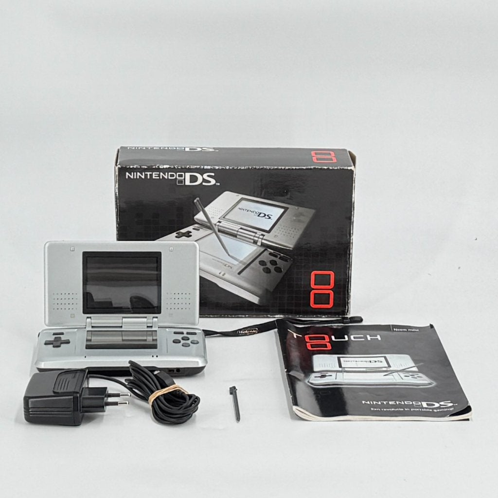Nintendo DS Original - Silver | In doos, Spelcomputers en Games, Spelcomputers | Nintendo 2DS en 3DS, Nintendo, Gebruikt, Support@nintendo.com
