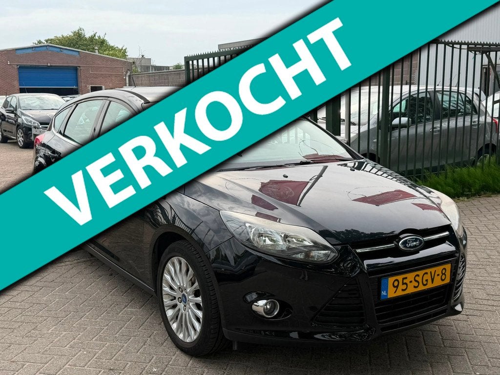 Ford Focus 1.6 TI-VCT First Edition 2e eigenaar dealer onder, 125 pk, Gebruikt, 4 cilinders, 635 kg