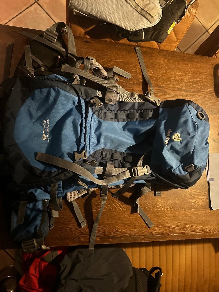 Deuter backpack 60+10 L., Ophalen of Verzenden, Zo goed als nieuw, Rugzak