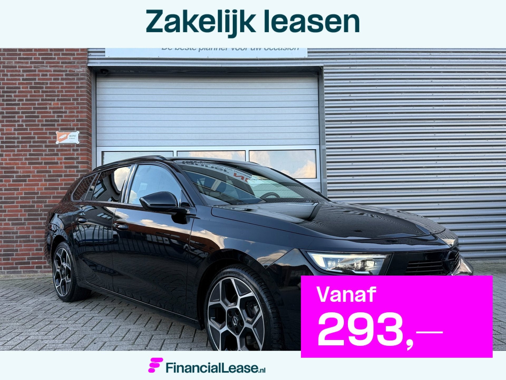 Opel Astra 1.2 Turbo Ultimate! Incl. Btw! 360 Camera! Pano, Dealer onderhouden, Gebruikt, Zwart, 1199 cc