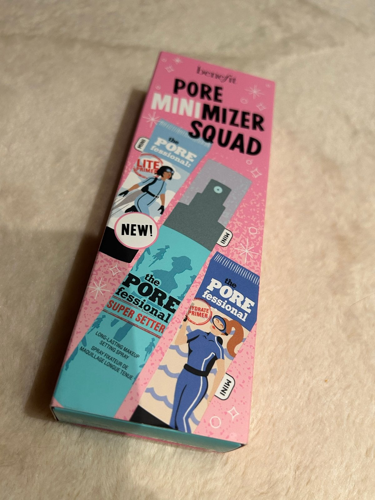Benefit PORE MINIMIZER SQUAD - Make-up set, Overige kleuren, Gehele gezicht, Nieuw, Ophalen of Verzenden