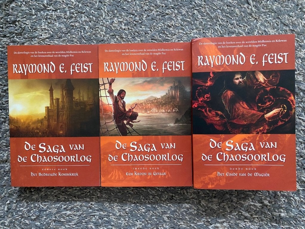 RAYMOND FEIST,DIVERSE COMPLETE SERIES TE KOOP,ALLEMAAL IN HA, Boeken, Fantasy, Ophalen of Verzenden