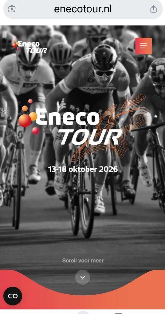 Eneco tour 2026 vip lounge zondag 18 oktober in Arnhem, Tickets en Kaartjes, Twee personen