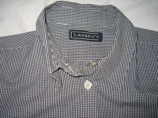 Lanaby's Geruit Kort Mouw Shirt - Blauw/Wit, Kleding | Dames, Maat 38/40 (M), Blauw, Ophalen of Verzenden, Lanaby's