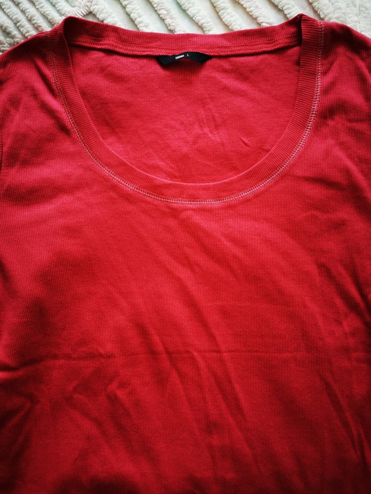 Hema T-shirt 100% Katoen Maat L, Hema, Ophalen of Verzenden