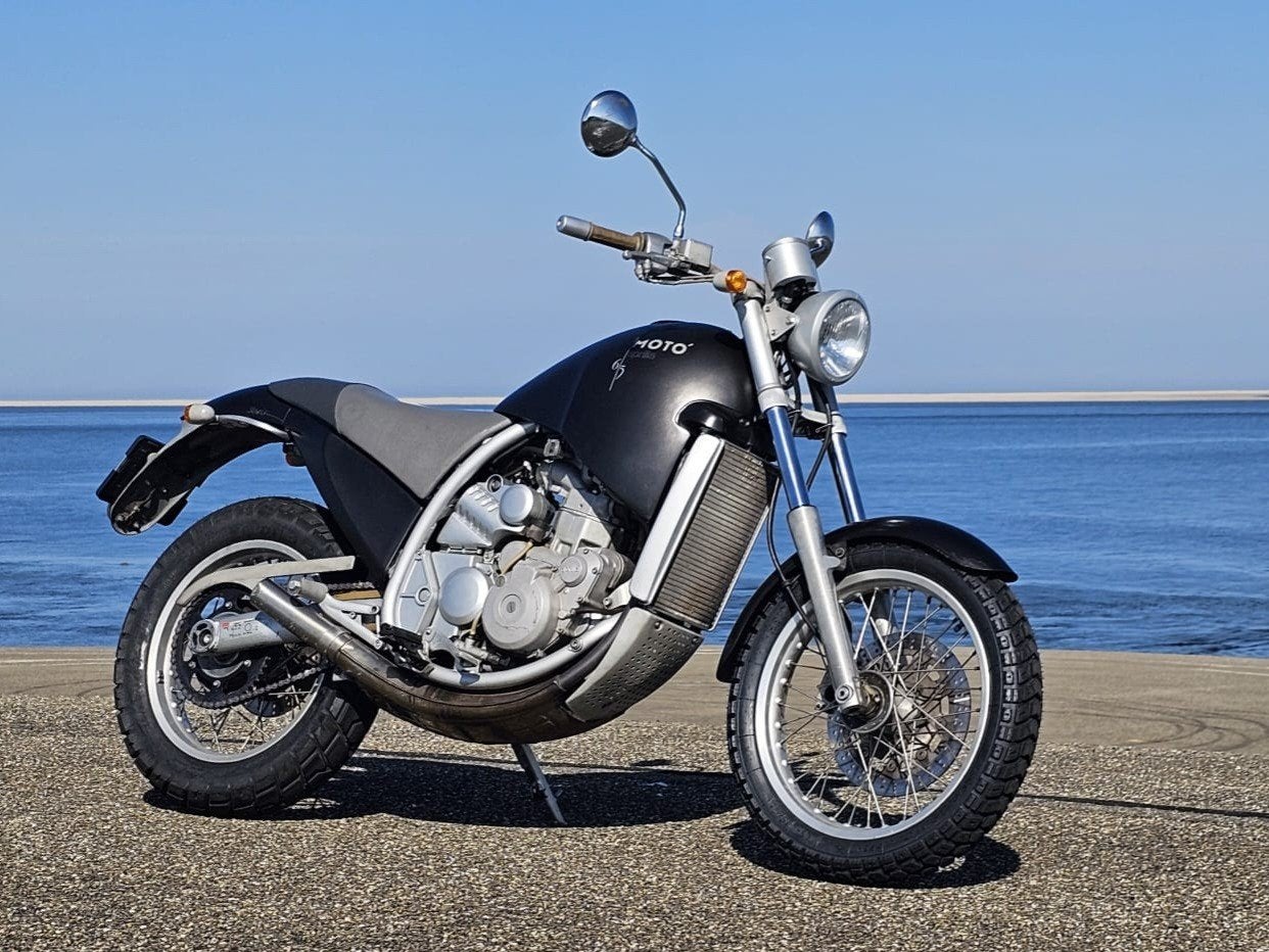Aprilia MOTO 6.5 - Unieke designmotor, 650cc, Gebruikt, Particulier, Enduro, Minimaal motorrijbewijs A2