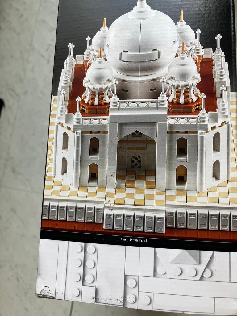 LEGO Taj Mahal Agra India 21056, Ophalen of Verzenden, Zo goed als nieuw