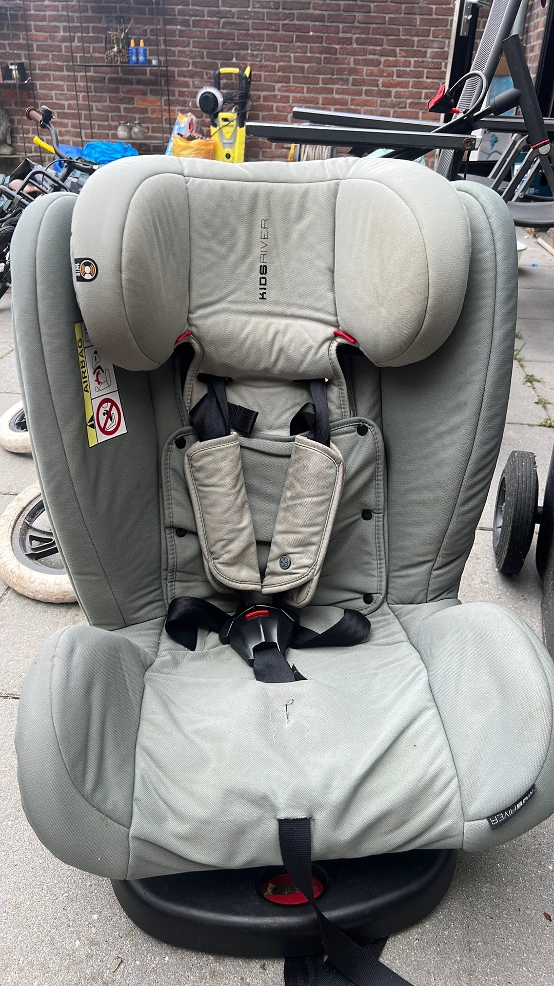 Autostoel draaiend  isofix, Gebruikt, 9 t/m 18 kg, Afneembare rugleuning, Isofix