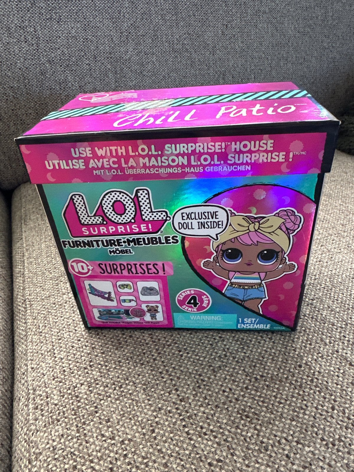 L.O.L. Surprise! Furniture Chill Patio met pop, Ophalen of Verzenden, Zo goed als nieuw, Overige typen
