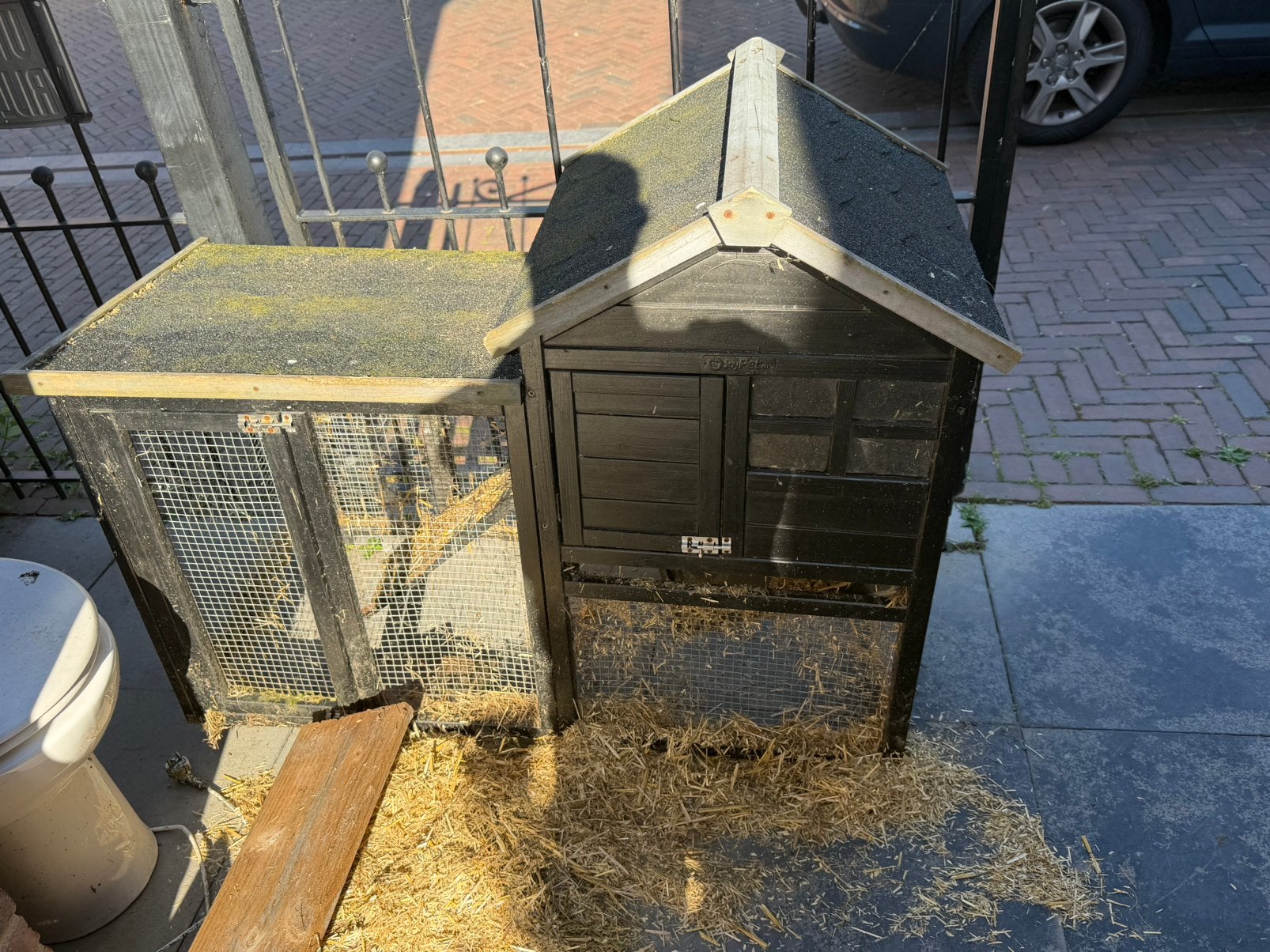 Konijnenhok gratis af te halen, Huis en Inrichting, Woonaccessoires | Kisten, Ophalen, Zo goed als nieuw, Minder dan 50 cm