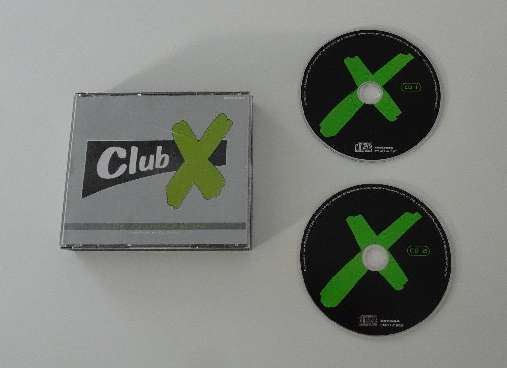 DJ Yves - Club X - The Compilation 2xCD Hardcore 1996, Ophalen, Zo goed als nieuw