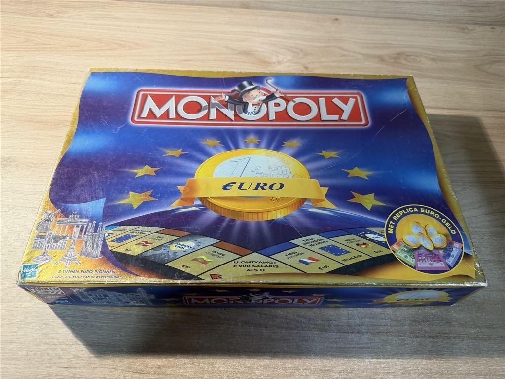 Monopoly euro editie - s6725, Verzenden, Zo goed als nieuw