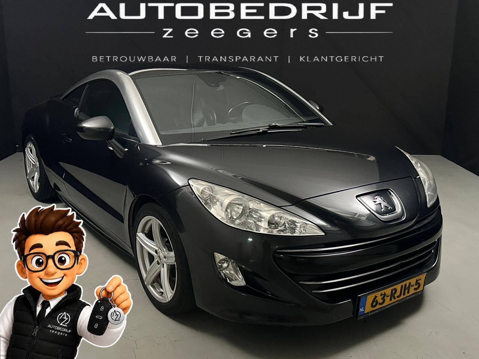 Peugeot RCZ 1.6 *AC*Navi*Heatseat*Well-Kept* (bj 2011), Auto's, Peugeot, Voorwielaandrijving, Euro 5, 15 km/l, Gebruikt