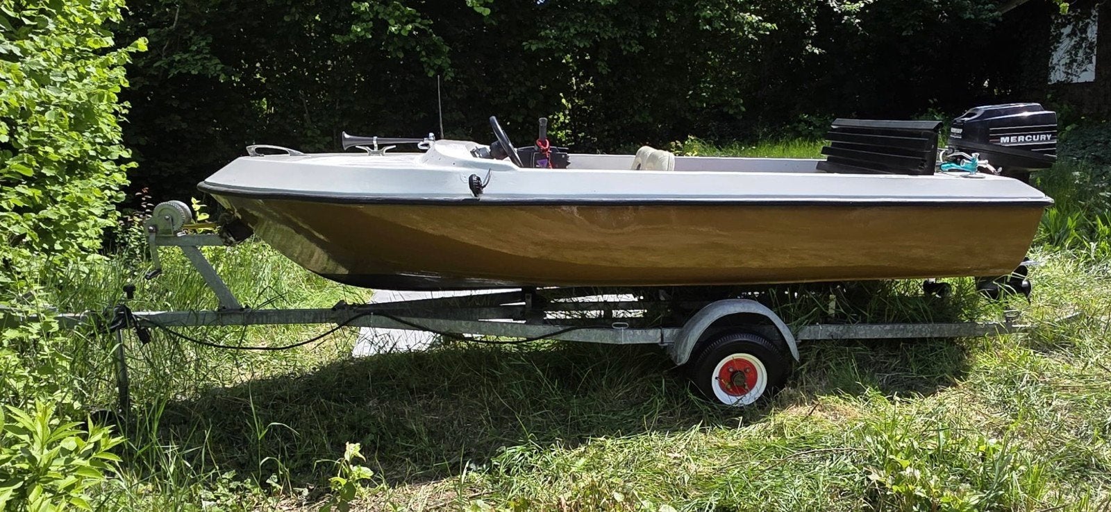 Boot met aanhanger, Ophalen, Motor en Techniek, Motorboot