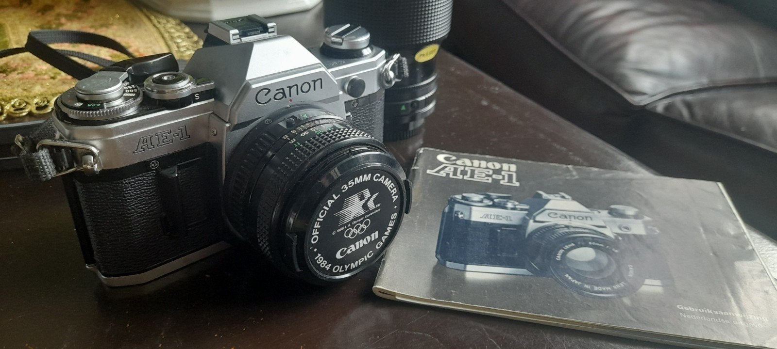 Canon AE-1, Ophalen of Verzenden, Gebruikt, Spiegelreflex, Canon