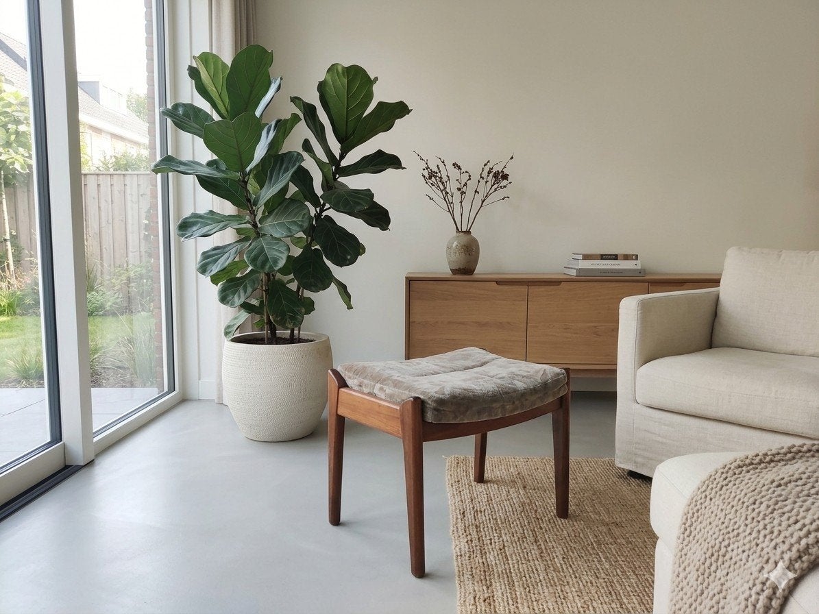 Scandinavisch design vintage Farstrup midcentury jaren 60 70, Ophalen of Verzenden, Rechthoekig, Hout, Minder dan 50 cm