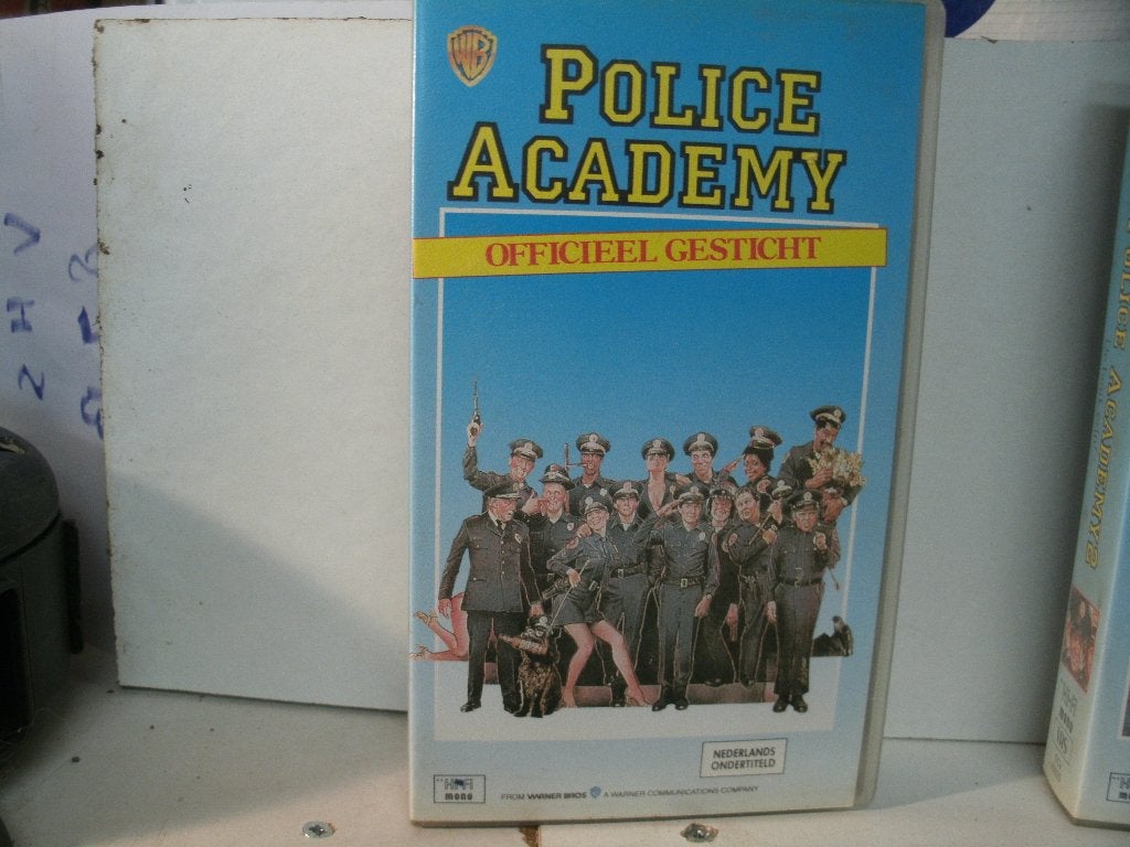 vhs 197b police academy officeel gesticht, Alle leeftijden, Ophalen of Verzenden, Zo goed als nieuw, Komedie
