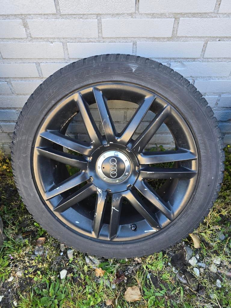 Audi velgen 17", Ophalen, Gebruikt, Velg(en), 17 inch
