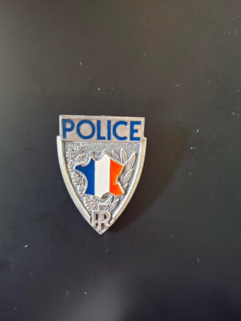 Embleem Franse Nationale Politie Kepi, Verzamelen, Militaria | Algemeen, Ophalen of Verzenden, Overige soorten, Overige gebieden
