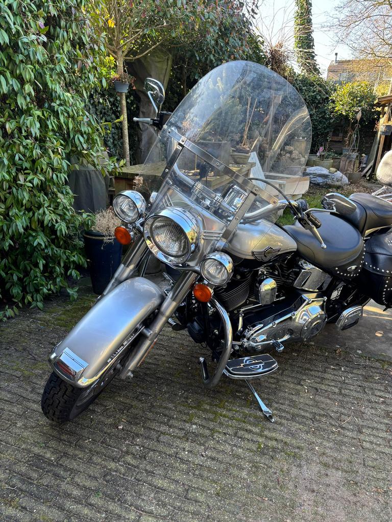 Harley-Davidson Softail Heritage 2003, 100th Anniversary, Motoren, 2 cilinders, Chopper, Particulier, 1450 cc
