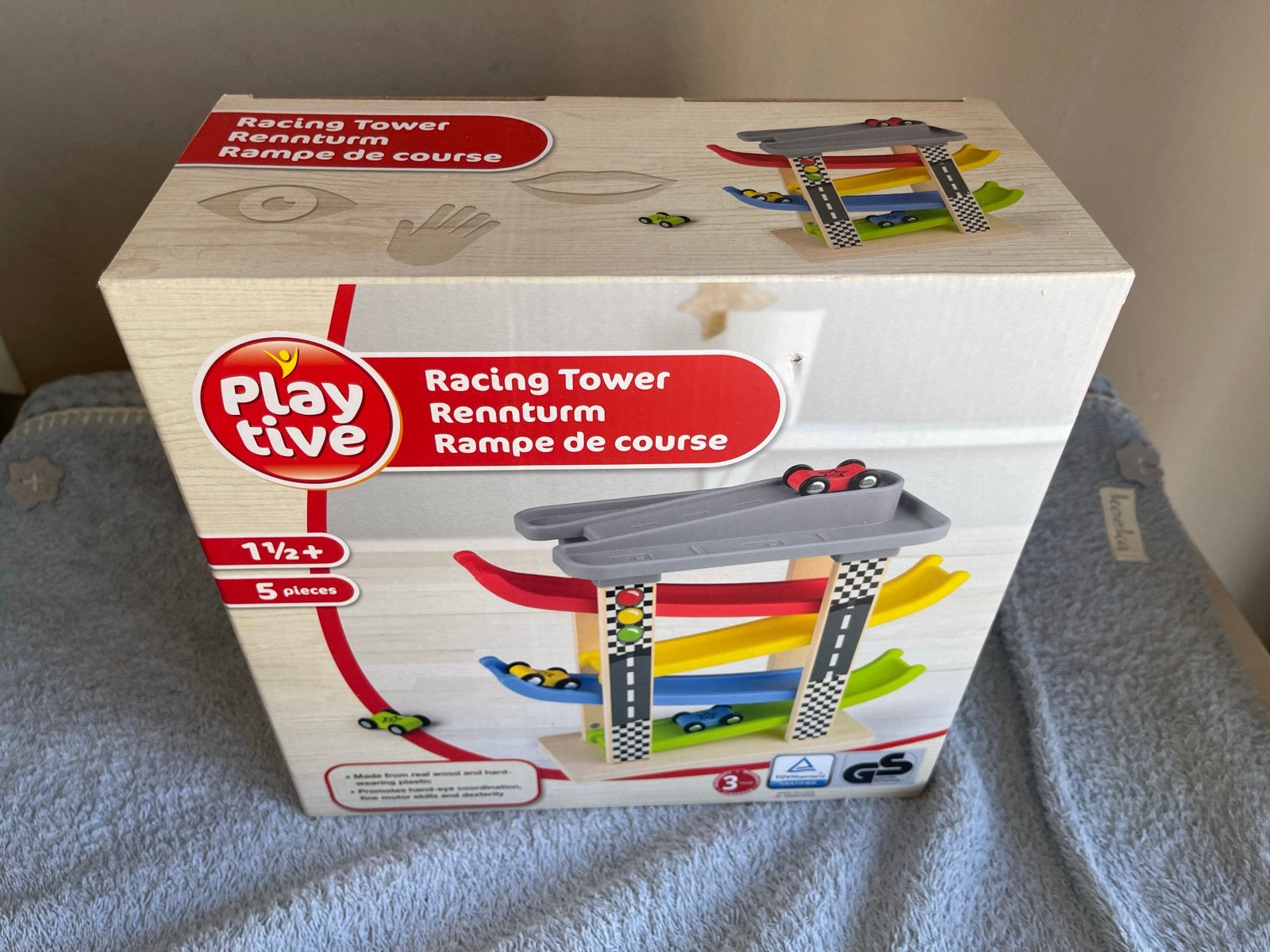 Playtive Racing Tower Rennbaan -, Ophalen of Verzenden, Nieuw