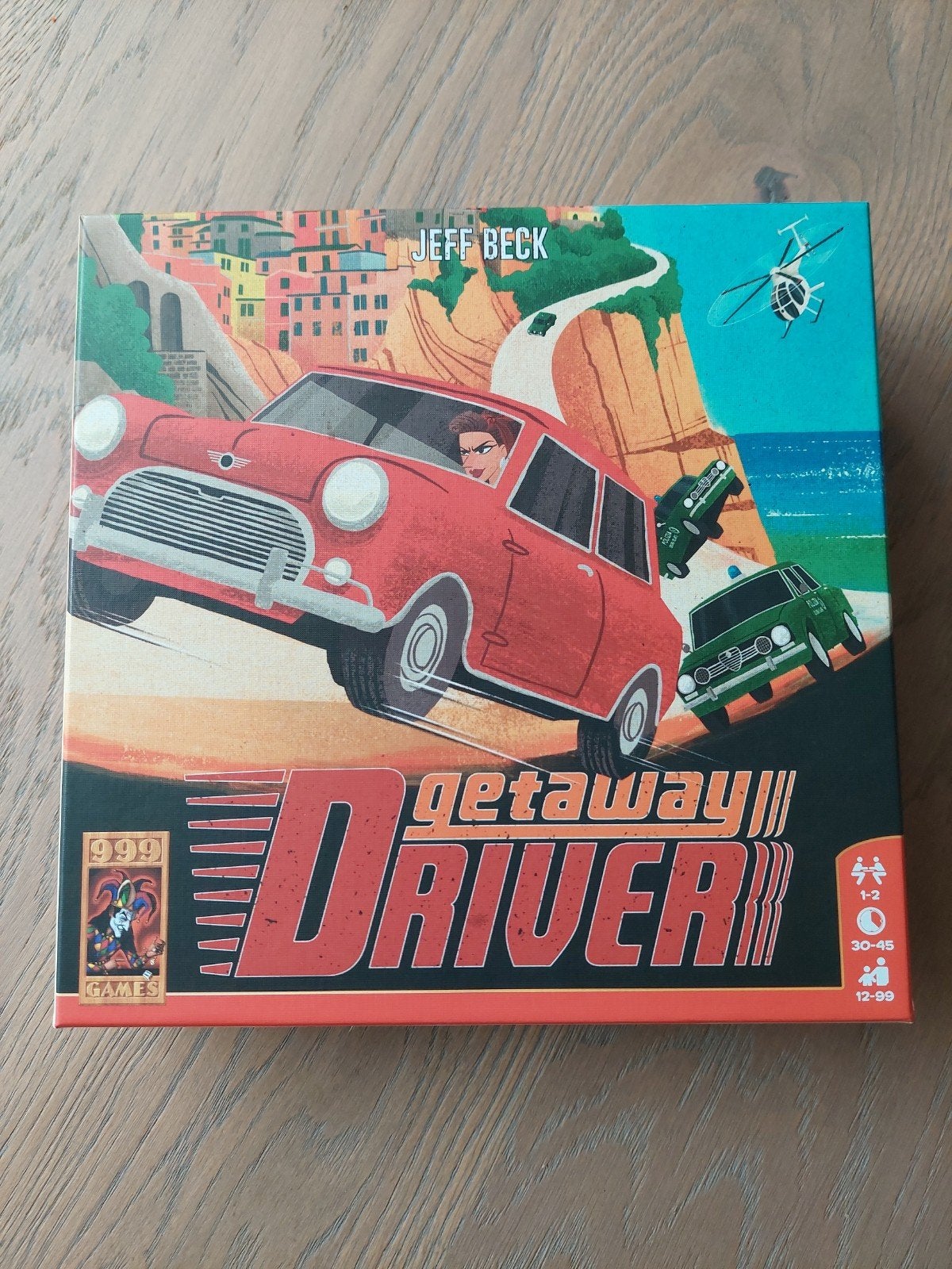 Getaway Driver 999 Games, Een of twee spelers, Ophalen of Verzenden, Zo goed als nieuw, 999 Games