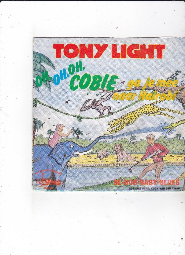 Single Tony Light - Cobie, Ophalen of Verzenden, Gebruikt, 7 inch, Nederlandstalig