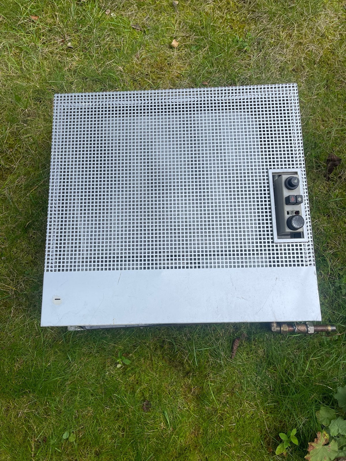 Gevelkachel op aardgas met geveldoorvoer, Gebruikt, Gas, Gevelkachel, Ophalen of Verzenden